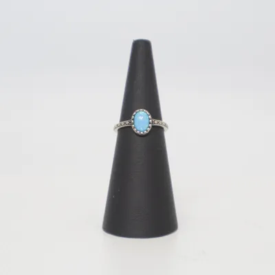 Ring (Silver, Blue) Silver