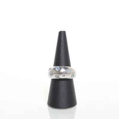 Ring (Silver, Blue) from Yves Saint Laurent Silver
