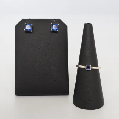 Sieradenset (Zilver, Blauw) van Thomas Sabo Zilver