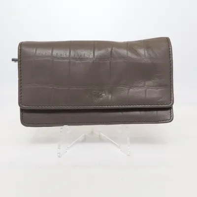 Plånbok (Brun) från WERA Stockholm Bomull, Skinn