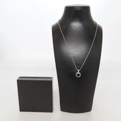 Collier (Argent, Noir) de Guldfynd Argent