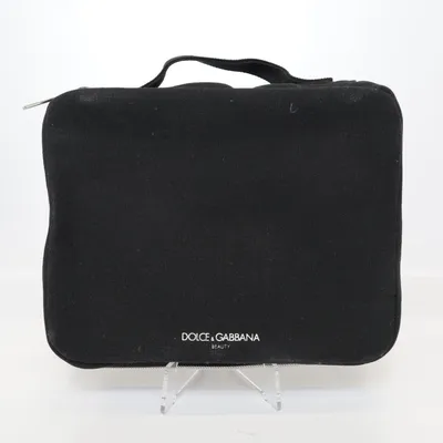 Trousse de toilette (Noir) de Dolce & Gabbana Beauty Coton, Polyester