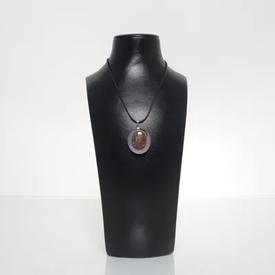 Collier (Noir, Multicolore) Métal inconnu, Argent
