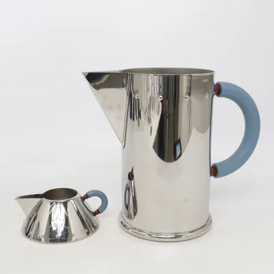 Carafe (Argent, Bleu) de Alessi