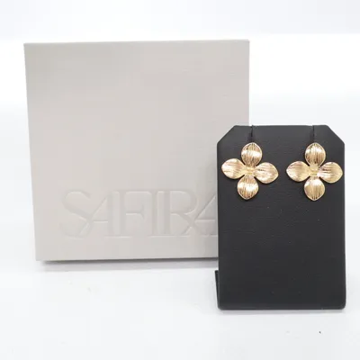 Örhängen (Guldfärgad) från Safira Silver