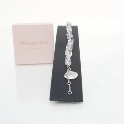 Armband (Silverfärgad, Transparent) från Maanesten Silver