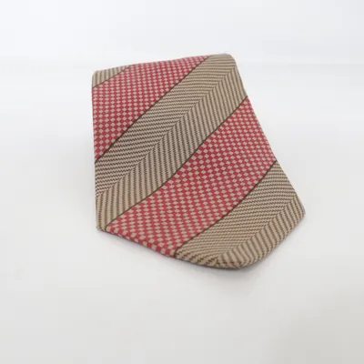 Cravate (Rouge, Beige, Multicolore) de Giorgio Armani Soie