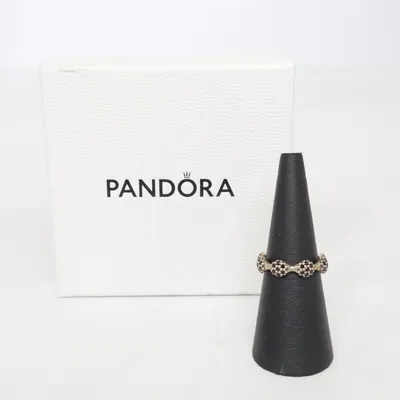 Ring (Silverfärgad, Svart) från Pandora Silver