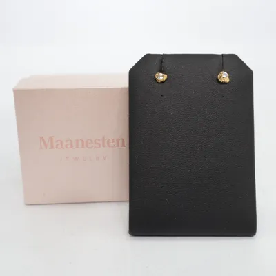 Örhängen (Guldfärgad) från Maanesten Silver