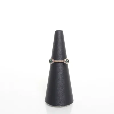 Ring (Silver, Green) from Spinning Silver