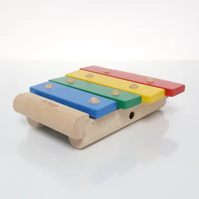 Xylofon (Beige, Flerfärgad) från Kids Wood