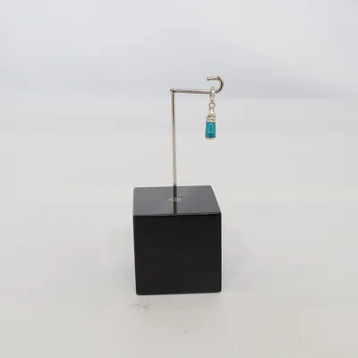 Pendant (Silver, Turquoise) from Disney x Pandora Unknown metal