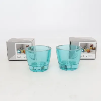Bougeoir  (Turquoise) de Kosta Boda