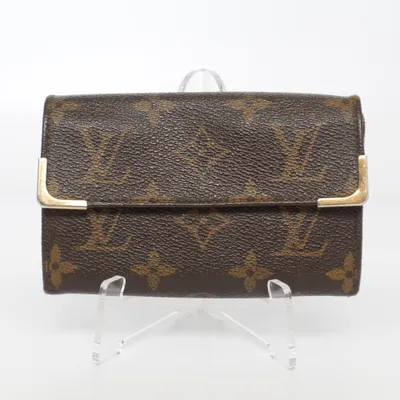 Portemonnaie (Braun) von Louis Vuitton Leder