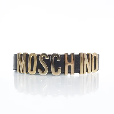 Belt (Black) from Moschino Leather