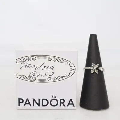 Bague (Argent, Transparent) de Pandora Argent