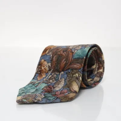 Stropdas (Blauw, Meerkleurig) van Ermenegildo Zegna Zijde