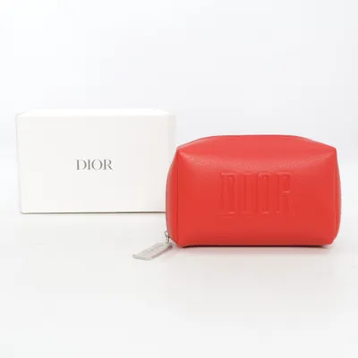 Toilet bag (Red) from Dior Beauté Polyurethane