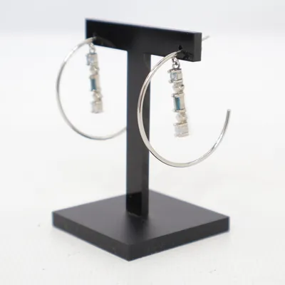 Earrings (Silver) from Steel Unknown metal