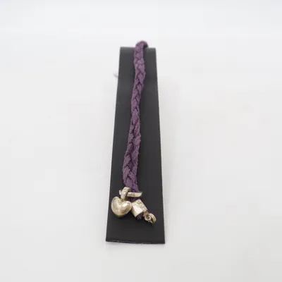Bracelet de cheville (Violet, Argent) de Lennse Andell Argent