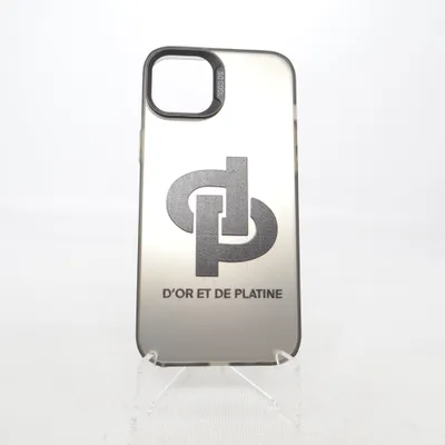 Coque de téléphone (Gris, Noir) de D'or et de Platine