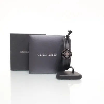 Bracelet (Black, Brown) from Georg Jensen Silver, Unknown metal