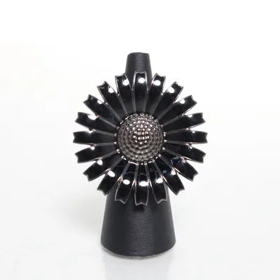 Ring (Zwart) van Georg Jensen Zilver
