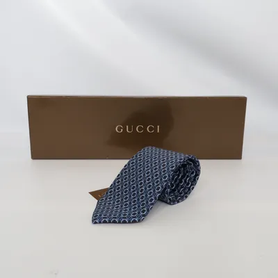 Stropdas (Blauw) van Gucci Zijde