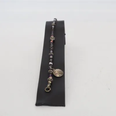 Bracelet (Purple, Silver, Multicolored) from Kumkum Silver