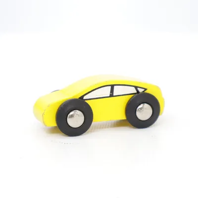 Voiture jouet (Jaune) de Hape