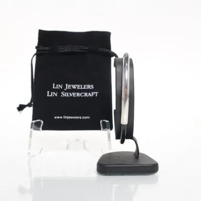 Armband (Silver och läder ) från Lin Jewelers Silver