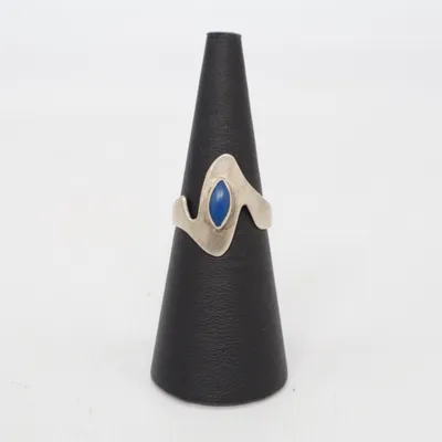 Ring (Silver, Blue) Silver