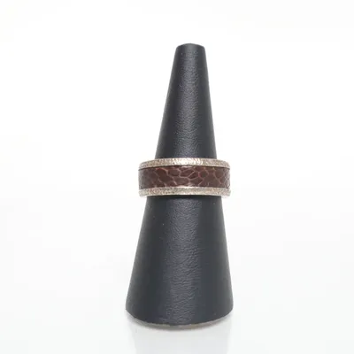 Ring (Silver, Brown) Silver