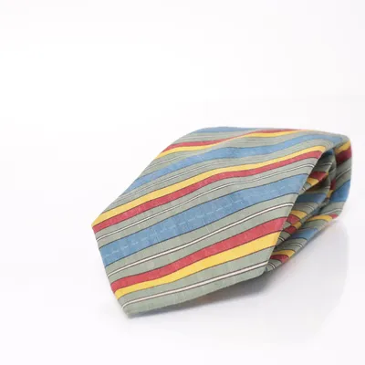Tie (Green, Multicolored) from Ermenegildo Zegna Cotton