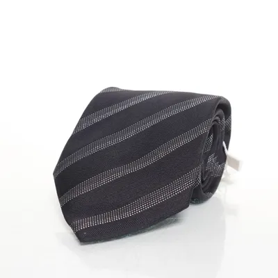 Stropdas (Zwart) van Giorgio Armani Polyester, Zijde