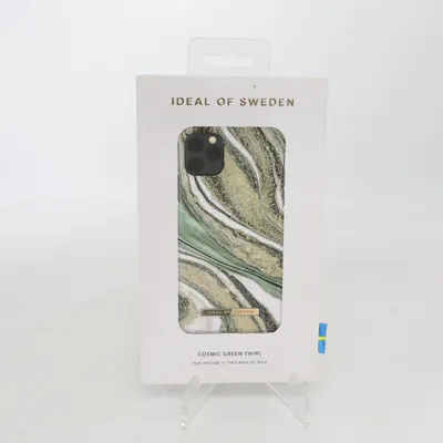 Phone case (COSMIC GREEN SWIRL) from iDeal of Sweden