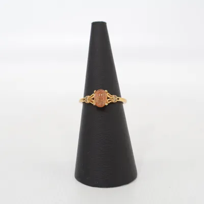 Ring (Gold, Orange) Silver