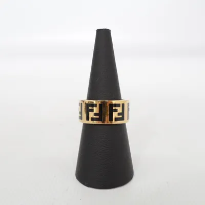Bague (Or, Noir) de Fendi Métal inconnu