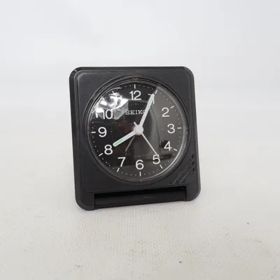 Tafelklok (Zwart) van Seiko