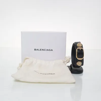 Armband (Arena Leather Giant Double Tour) från Balenciaga Skinn