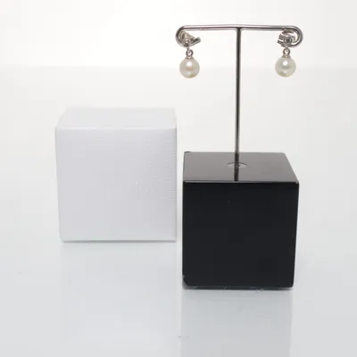 Örhängen (Vit, Silverfärgad, Transparent) från Pandora Silver