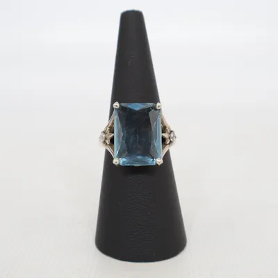 Bague (Argent, Bleu) de Thomas Sabo Argent