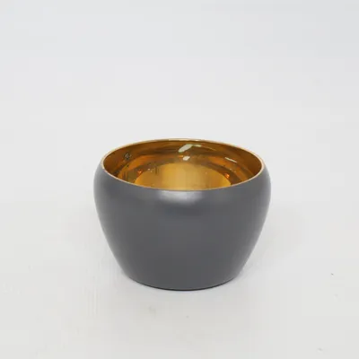 Lyslygte (Sort, Guld) fra Skultuna