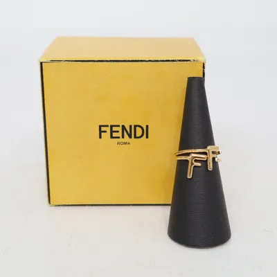Ring (Guldfärgad) från Fendi Okänd metall