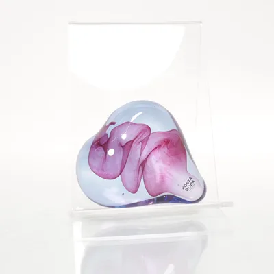 Figurine (Purple) from Kosta Boda