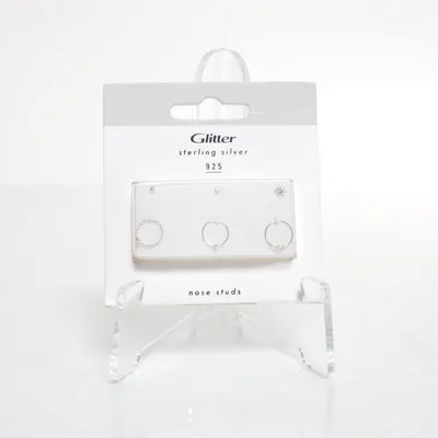 Örhängen (Silverfärgad) från Glitter Silver