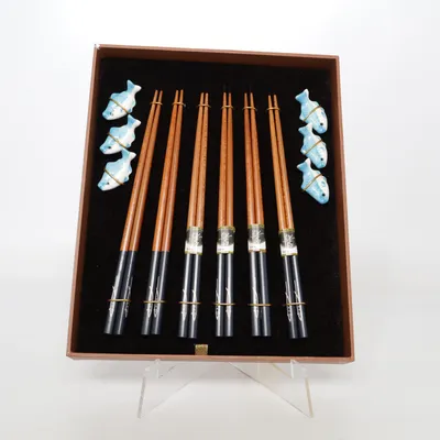 Chopsticks (Brown, Black) from Yung Craft
