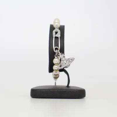 Bracelet (Blanc, Argent) de Vivienne Westwood Métal inconnu