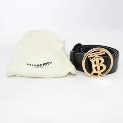 Ceinture (Noir, Or) de Burberry