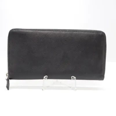 Portefeuille (Noir) de Prada Cuir